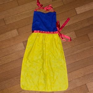 Hand made Snow White apron costume